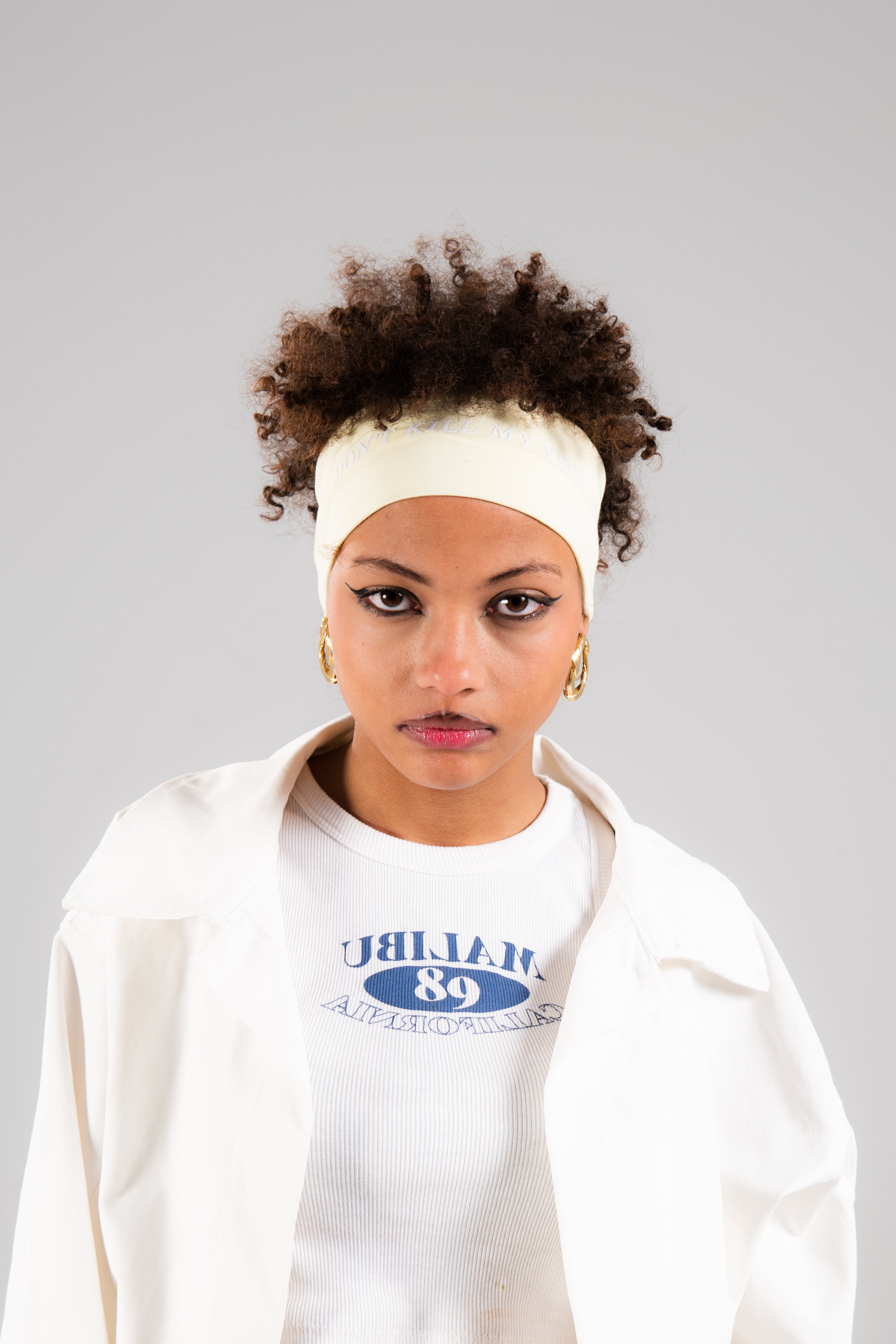 DKMV Egg Yellow Thick Headband
