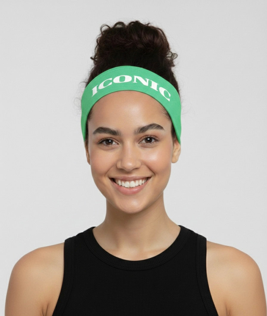 Iconic Green Headband