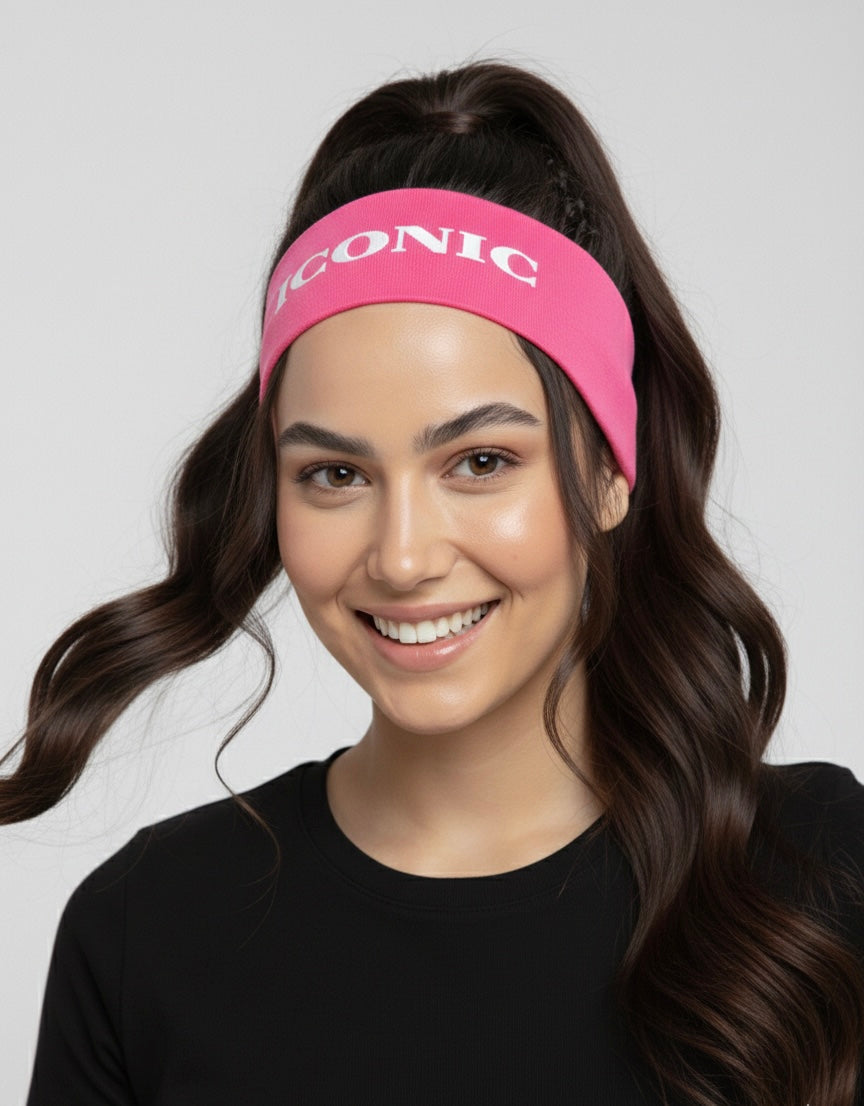 Iconic Hot pink Headband