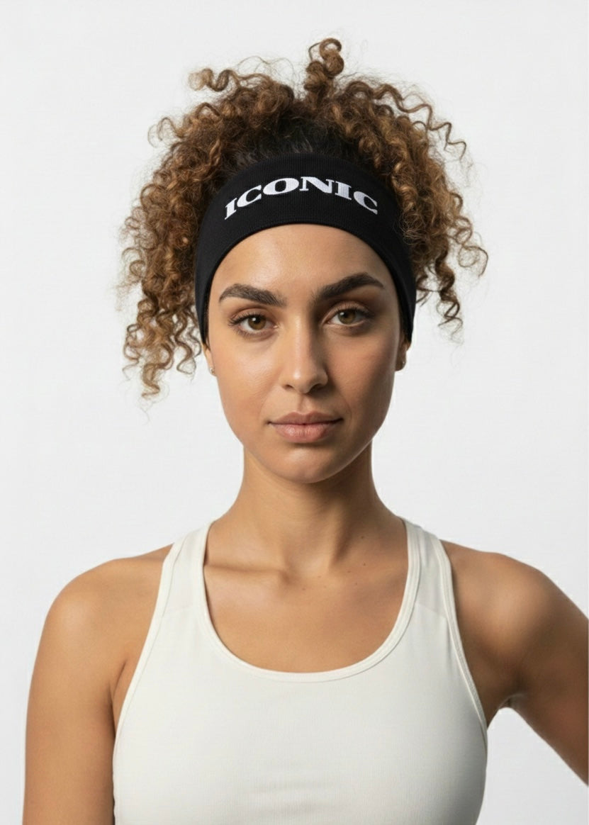 Iconic Black Headband